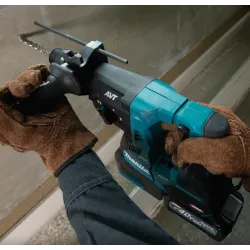 Makita Tassellatore SDS-Plus Compatibile 40Vmax BL - ASP. - 3 Funz. AWS - 2 Mandrini