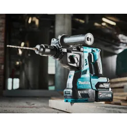 Makita Tassellatore SDS-Plus Compatibile 40Vmax BL - ASP. - 3 Funz. AWS - 2 Mandrini