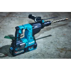 Makita Tassellatore SDS-Plus Compatibile 40Vmax BL - ASP. - 3 Funz. AWS - 2 Mandrini