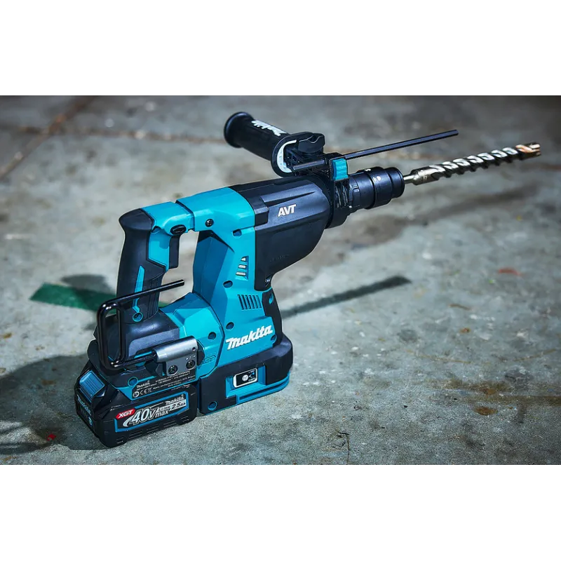 Makita Tassellatore SDS-Plus Compatibile 40Vmax BL - ASP. - 3 Funz. AWS - 2 Mandrini
