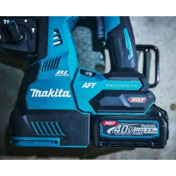 Makita Tassellatore SDS-Plus Compatibile 40Vmax BL - ASP. - 3 Funz. AWS - 2 Mandrini
