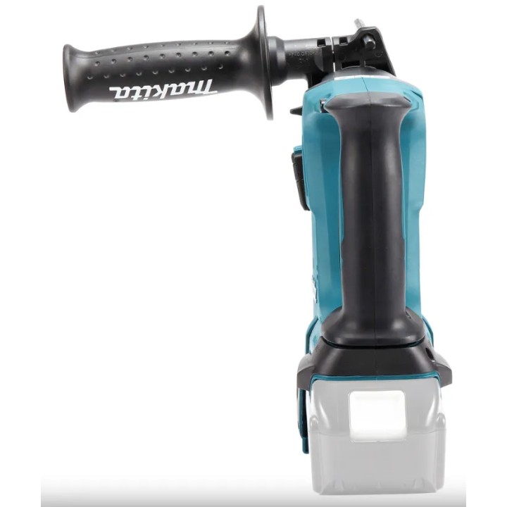 Particolare scalpello orientabile su tassellatore Makita DHR242ZJ