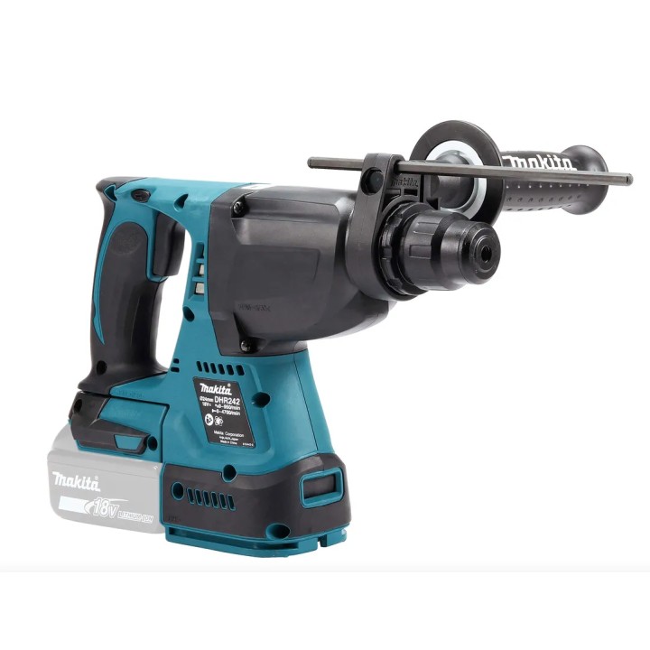 Makita DHR242ZJ corpo macchina con finiture e logo MAKITA