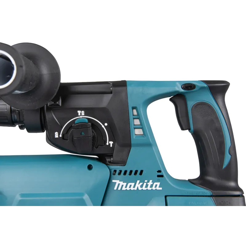 Perceuse à percussion rotative Makita 18 V compatible SDS-Plus 24 mm BL - 3 fonctions - Corps de la machine