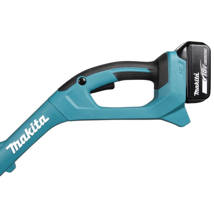 MAKITA DUR193RT détail du mécanisme de verrouillage du manche