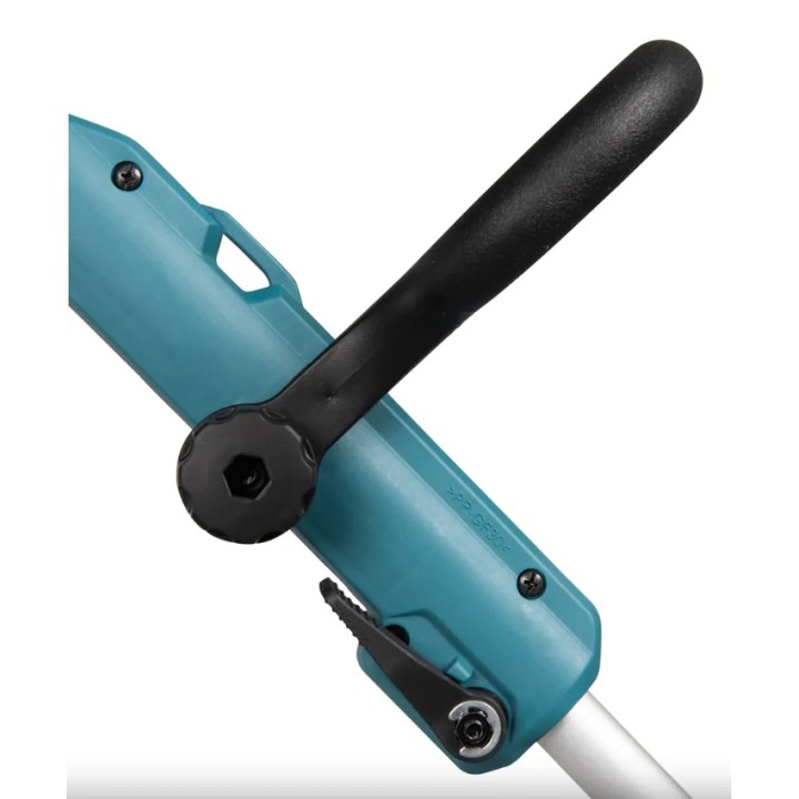 MAKITA DUR193RT vue plongeante de la tête et de la protection