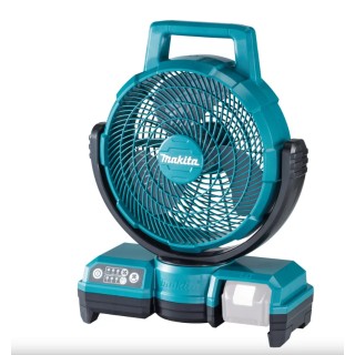 Ventilateur compact Makita Ø 235 mm, deux vitesses, minuterie et fonction pivotante