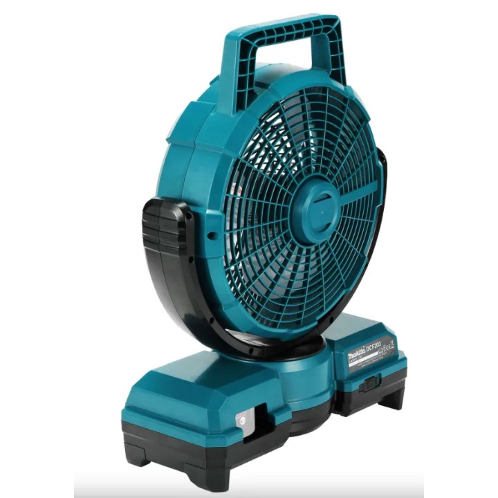 Makita Ventilatore Compatto Ø 235 mm Due Velocità, Timer E Funzione Girevole