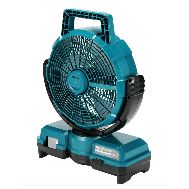 Ventilateur compact Makita Ø 235 mm, deux vitesses, minuterie et fonction pivotante