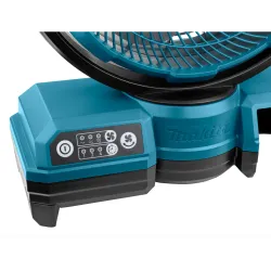 Makita Ventilatore Compatto Ø 235 mm Due Velocità, Timer E Funzione Girevole