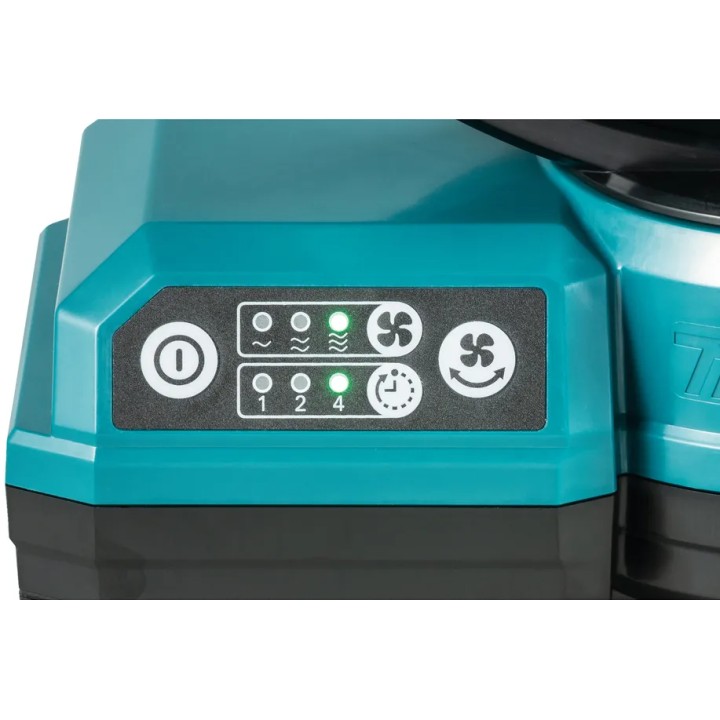 Ventilateur compact Makita Ø 235 mm, deux vitesses, minuterie et fonction pivotante