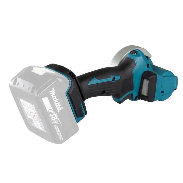 MAKITA DMC300ZJ vue de dessus de la scie à disque