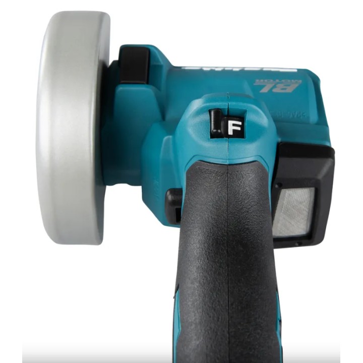 MAKITA DMC300ZJ vista posteriore con leva di inversione