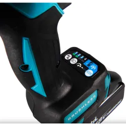 Makita Chiave A Impulsi Compatta Ed Efficiente, Dotata Di Motore Brushless Con 4 Regolazioni Di Potenza.
