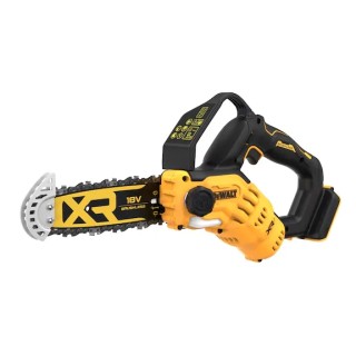 Scie électrique à chaîne Dewalt pour la taille 20 cm XR 18V moteur BRUSHLESS, longueur du guide 20 cm, sans batterie ni chargeur