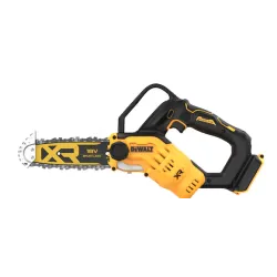 Scie électrique à chaîne Dewalt pour la taille 20 cm XR 18V moteur BRUSHLESS, longueur du guide 20 cm, sans batterie ni chargeur