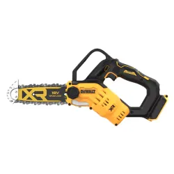 Dewalt Elettrosega A Catena Per Potatura 20 cm XR 18V Motore BRUSHLESS, Lunghezza Barra 20 cm, Senza Batteria E Caricabatteria.