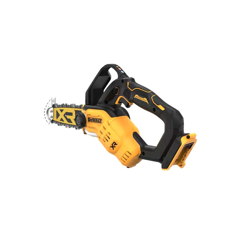 Dewalt Elettrosega A Catena Per Potatura 20 cm XR 18V Motore BRUSHLESS, Lunghezza Barra 20 cm, Senza Batteria E Caricabatteria.