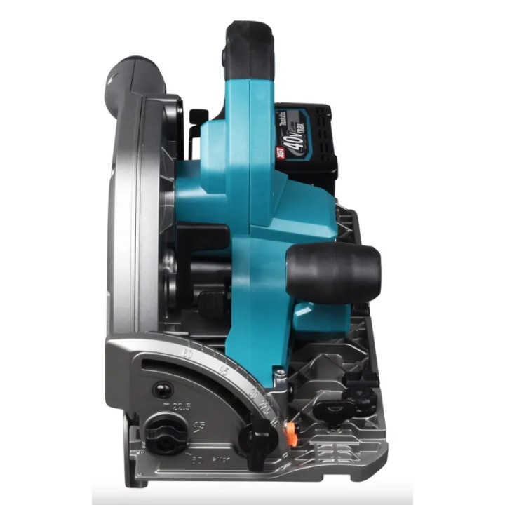Makita HS009GT201 sega circolare 40Vmax 235 mm vista laterale