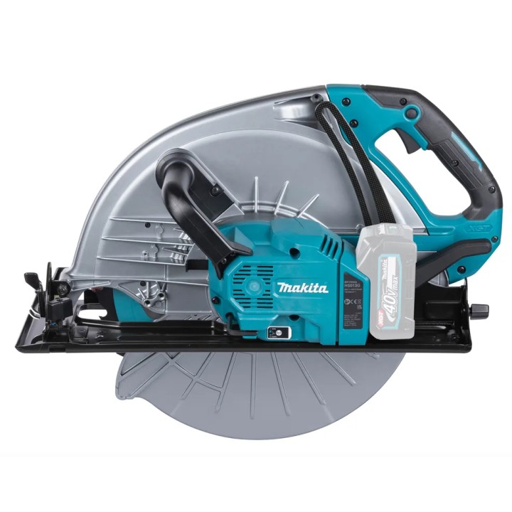 Makita HS013GZ détail du carter de protection de la lame