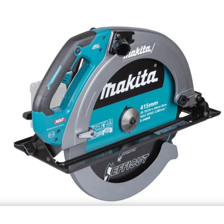 Makita HS013GZ vista posteriore con attacco batteria