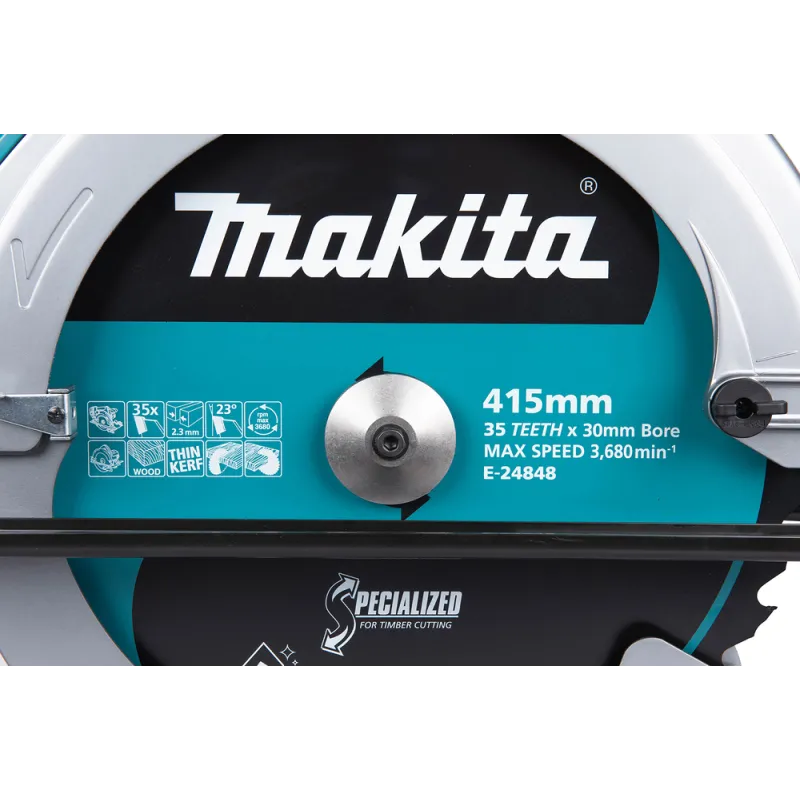 Scie circulaire Makita 40Vmax – Livrée sans batterie ni chargeur