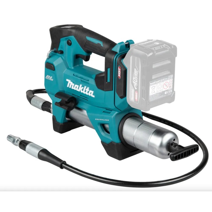 Makita GP001G écran LCD et commandes sur le corps