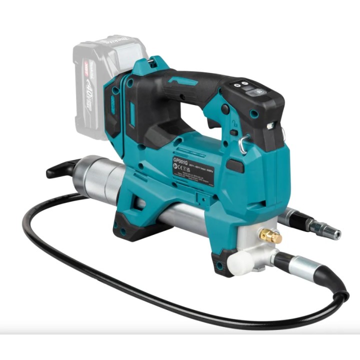 Makita GP001G vista dall'alto con valigetta in plastica