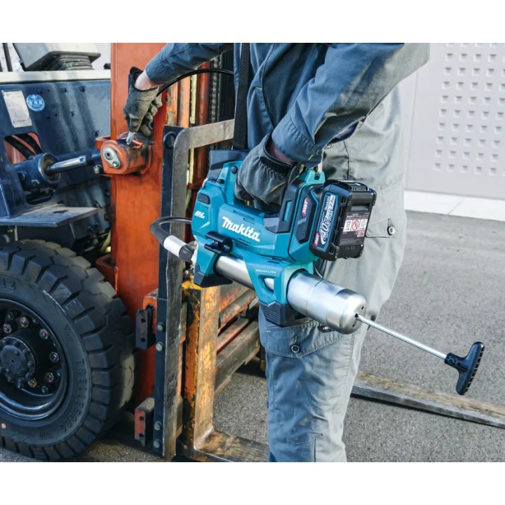 Makita GP001G vue d'ensemble du corps outil et accessoires