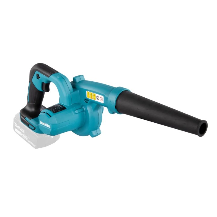 MAKITA DUB185Z tubo e bocchetta in primo piano