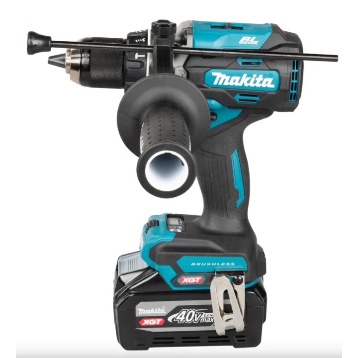 Makita HP003GU201 poignée et ergonomie, vue latérale
