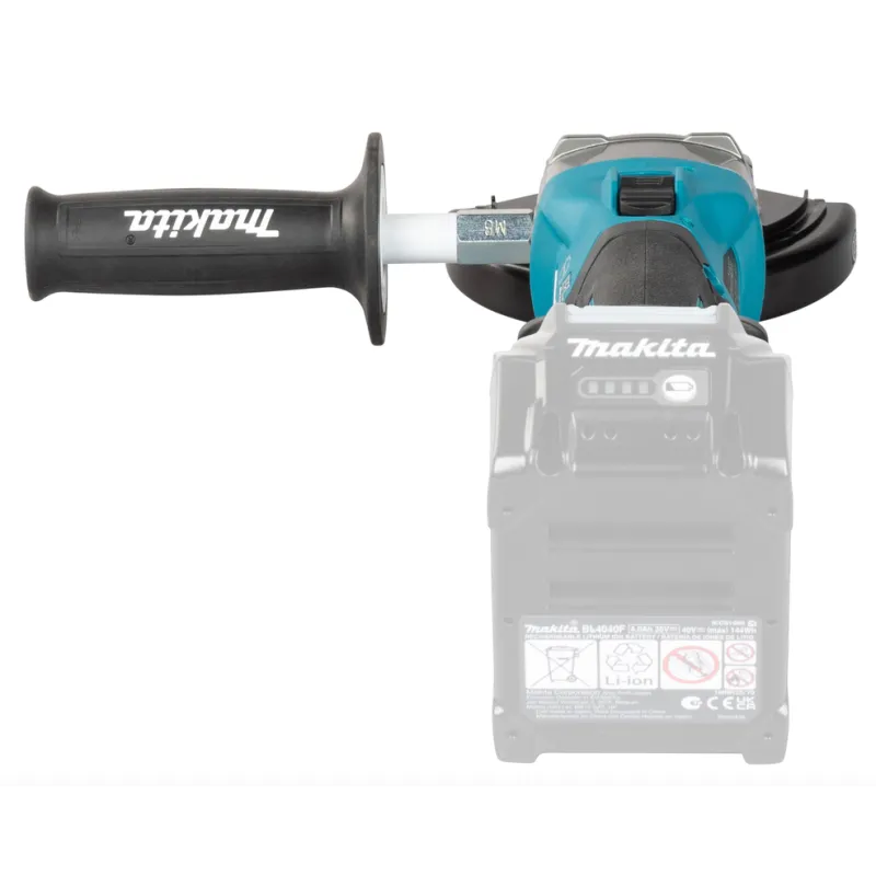 Meuleuse d'angle Makita XGT®, 40 V max., 125 mm, 9 000 tr/min, 39° – Outil seul