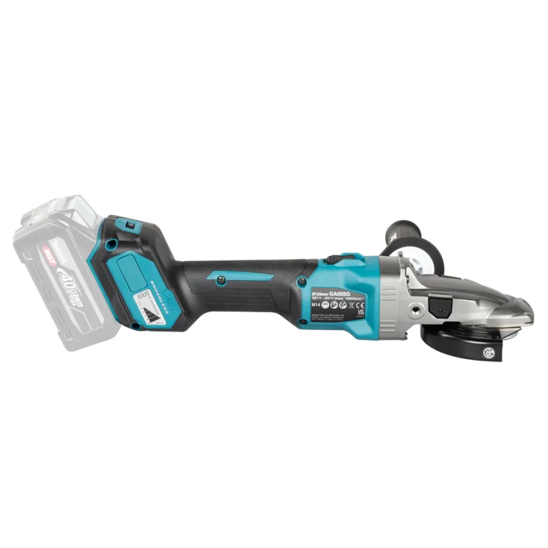 Meuleuse d'angle Makita XGT®, 40 V max., 125 mm, 9 000 tr/min, 39° – Outil seul