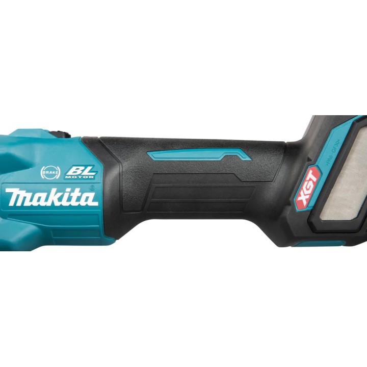 Dettaglio etichetta tecnica e specifiche Makita GA055GZ01