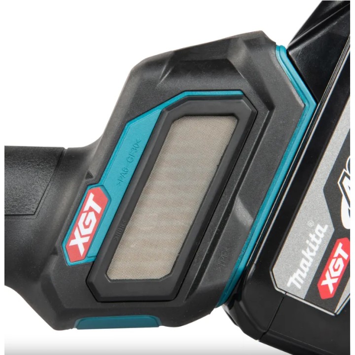 Machine vue de dessus Makita GA055GZ01 tête plate