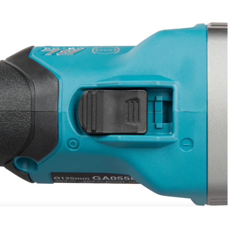 Meuleuse d'angle Makita XGT®, 40 V max., 125 mm, 9 000 tr/min, 39° – Outil seul