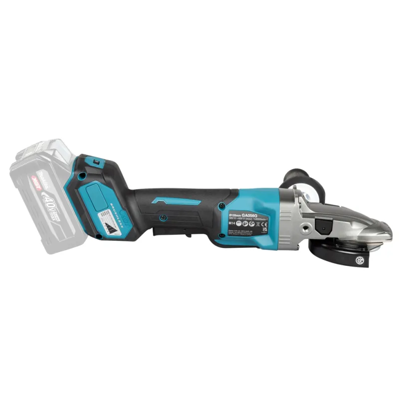 Meuleuse d'angle Makita XGT®, 40 V max., 125 mm, 9 000 tr/min, 39° – Outil seul