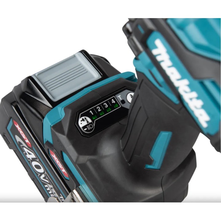 Makita TD004GD201 visione laterale con marcature tecniche