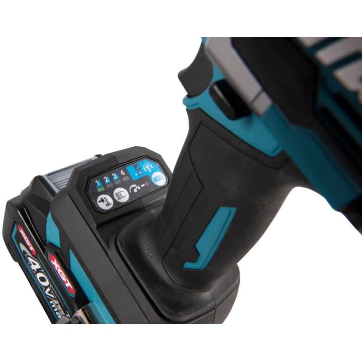 Macchina Makita TW001GM201 con indicazione delle 4 impostazioni di potenza