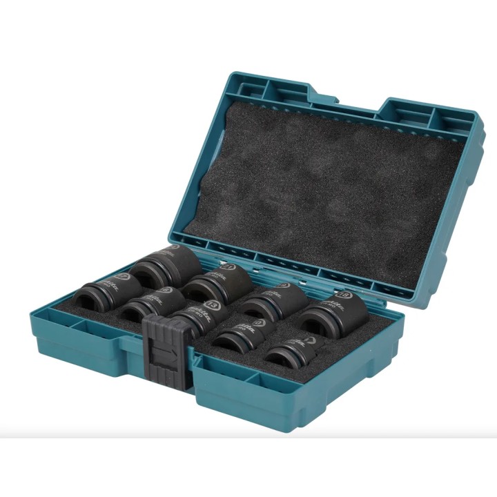 Makita Set Chiavi A Bussola Impact Black Con Attacco 1/2" Quadro.