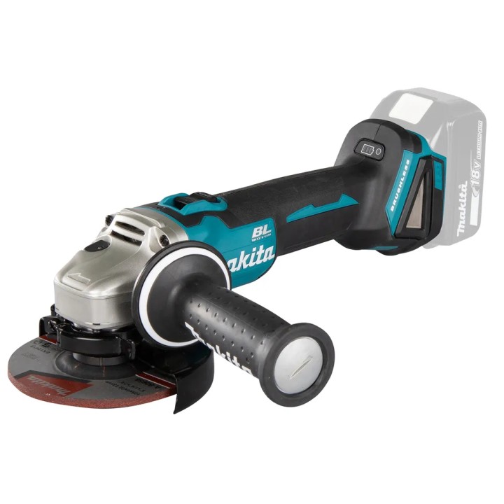 Meuleuse d'angle sans fil Makita 18 V 125 mm (moteur sans charbon) – Outil seul