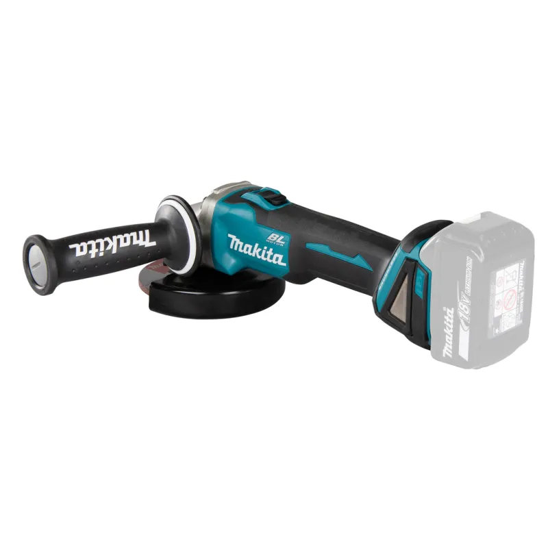 Meuleuse d'angle sans fil Makita 18 V 125 mm (moteur sans charbon) – Outil seul
