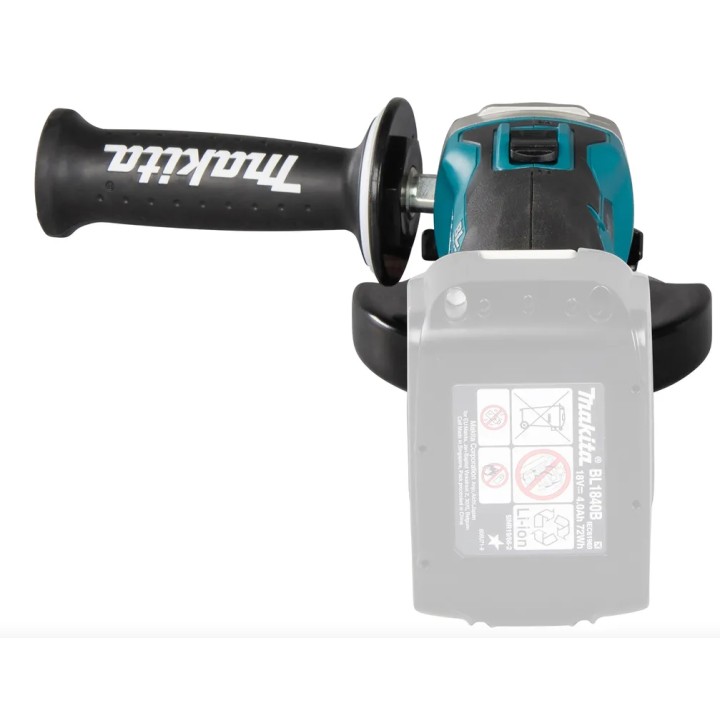 Meuleuse d'angle sans fil Makita 18 V 125 mm (moteur sans charbon) – Outil seul