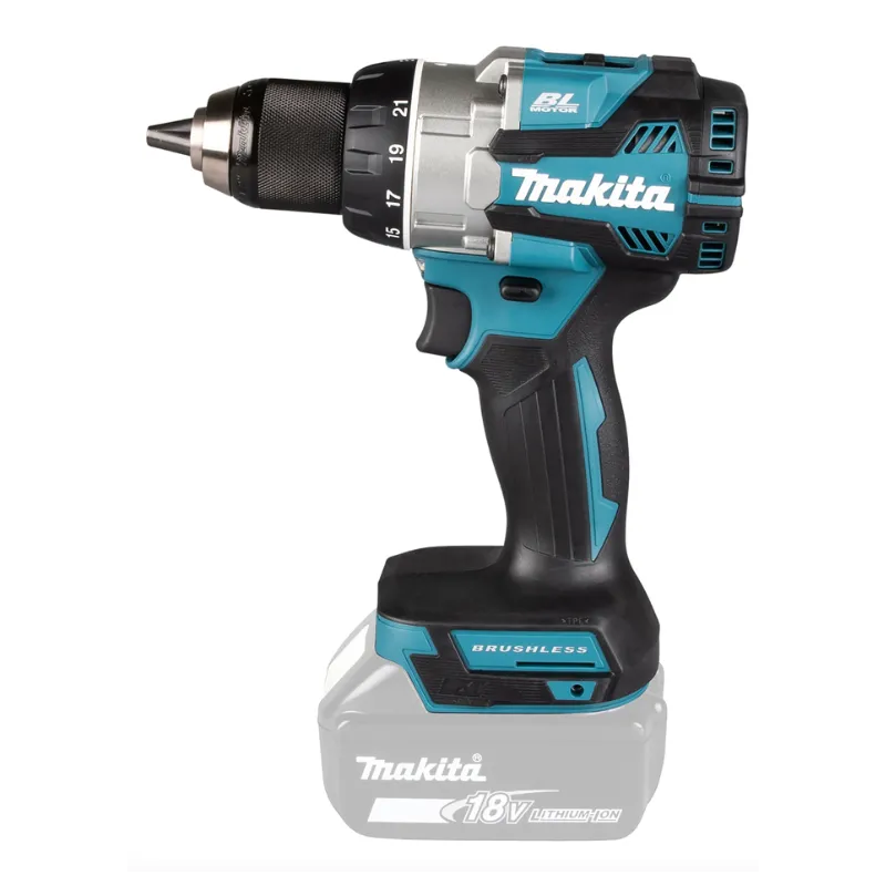 Perceuse-visseuse Makita 18 V avec moteur BL (110 Nm) – Outil seul