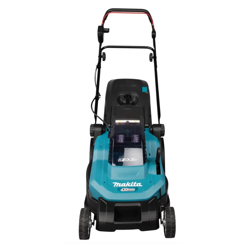 Makita tondeuse à gaz 18 V x 2, 43 cm, poussée manuelle