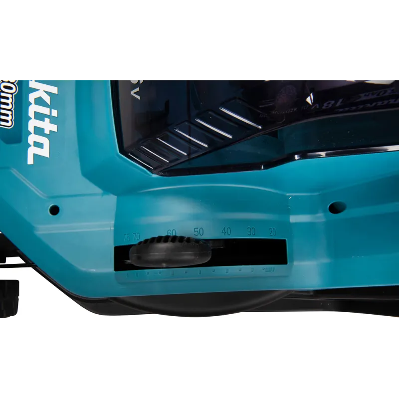 Makita tondeuse à gaz 18 V x 2, 43 cm, poussée manuelle