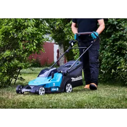 Makita tondeuse à gaz 18 V x 2, 43 cm, poussée manuelle