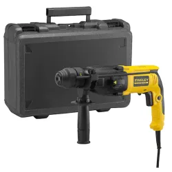 Marteau perforateur-burineur STANLEY® FATMAX® SDS+ 800 W - 2,4 J avec double mandrin inclus
