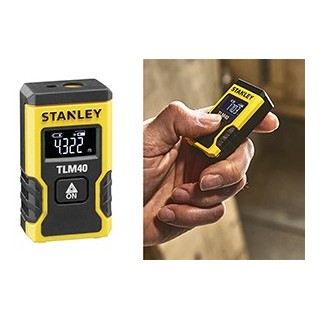 Misuratore laser stanley 12m tlm40 77666
