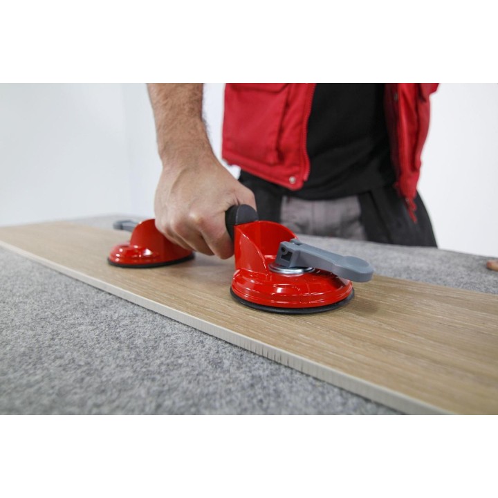 Ventouse double pour surfaces rugueuses rm